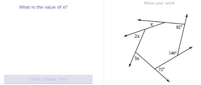 What is the value of x?