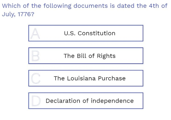 Question 1 - Warm-up