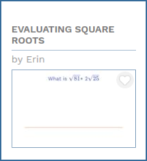 Evaluating Square Roots