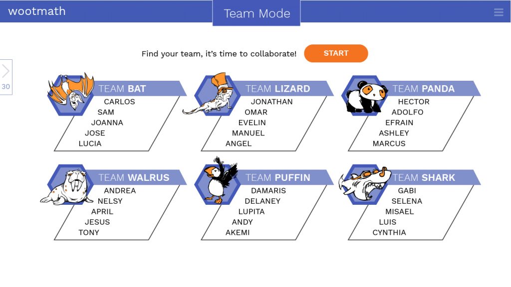 Team Mode Grouping