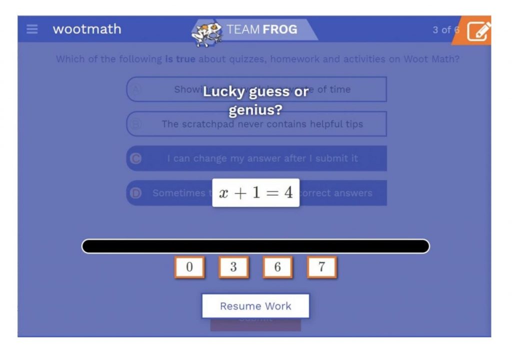 Math Facts Game